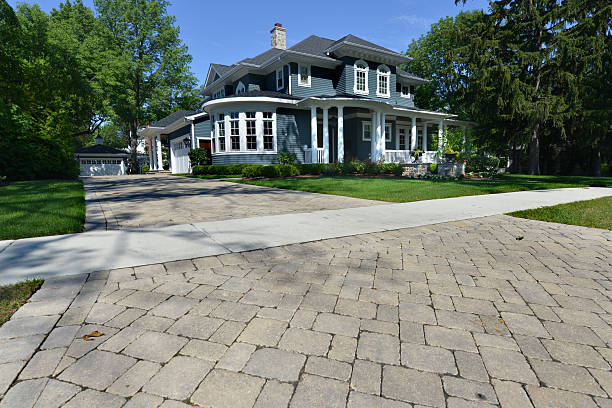 Residential Paver Driveway in Prospect Heights, IL
